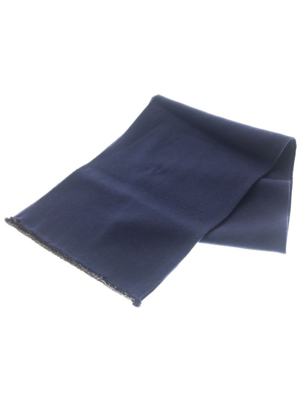 Gucci GG Pattern Reversible Wool Scarf Navy Brown - Picture 1 of 6